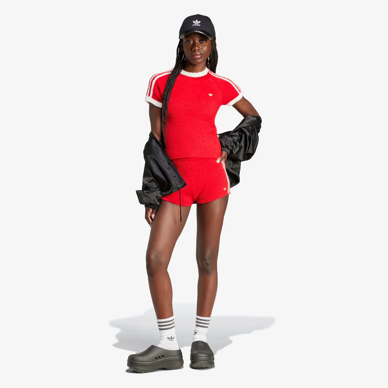 Wmns Premium Fully Fashioned Knit Shorts - Image 8