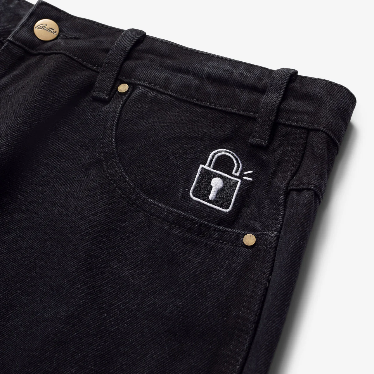 Lock Baggy Denim Jeans - Image 3