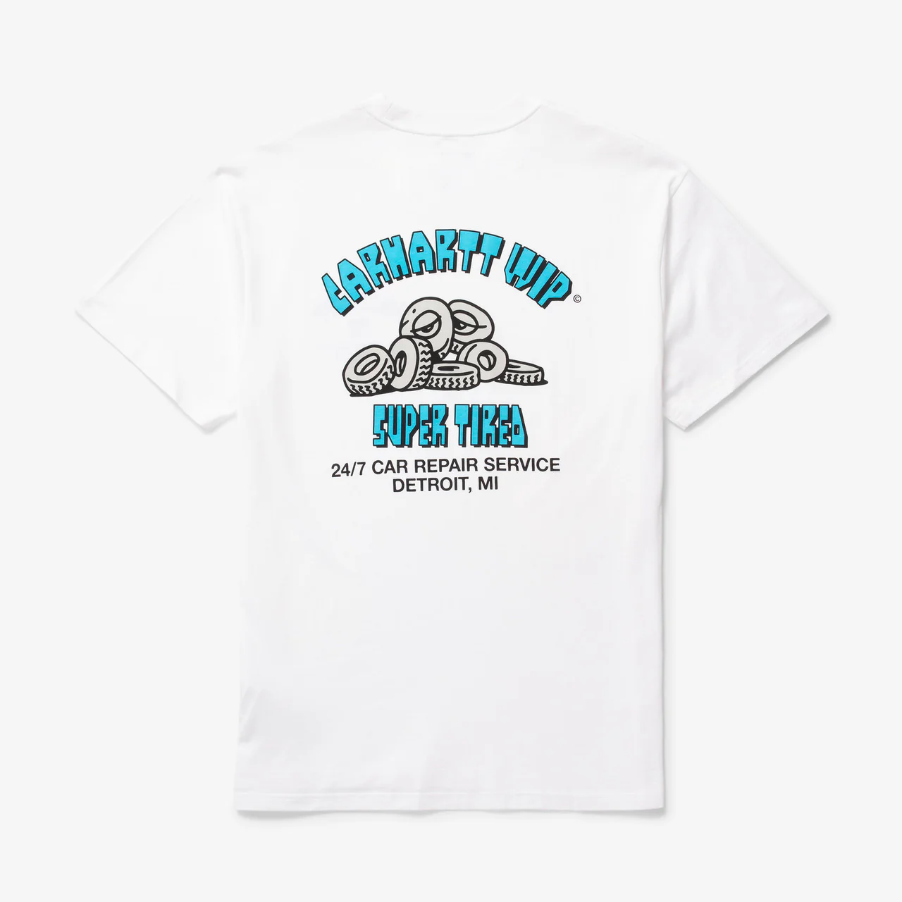 Short Sleeve Super Tired T-Shirt - Image 2