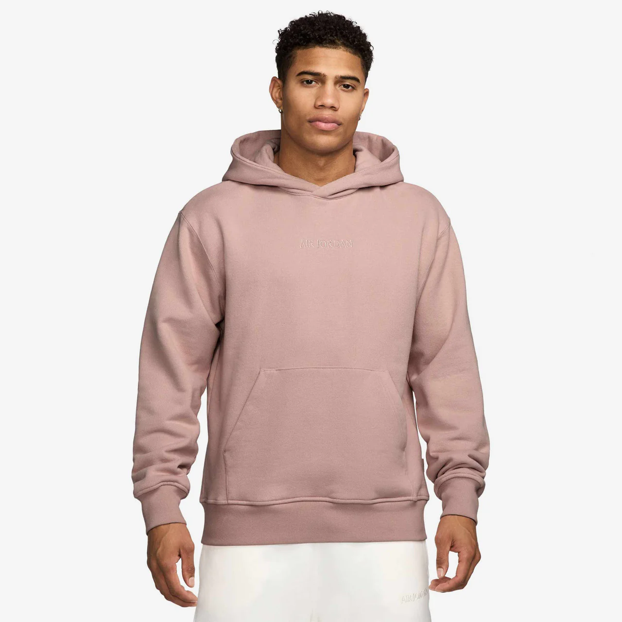 Air Jordan Wordmark Fleece Pullover Hoodie - Image 3