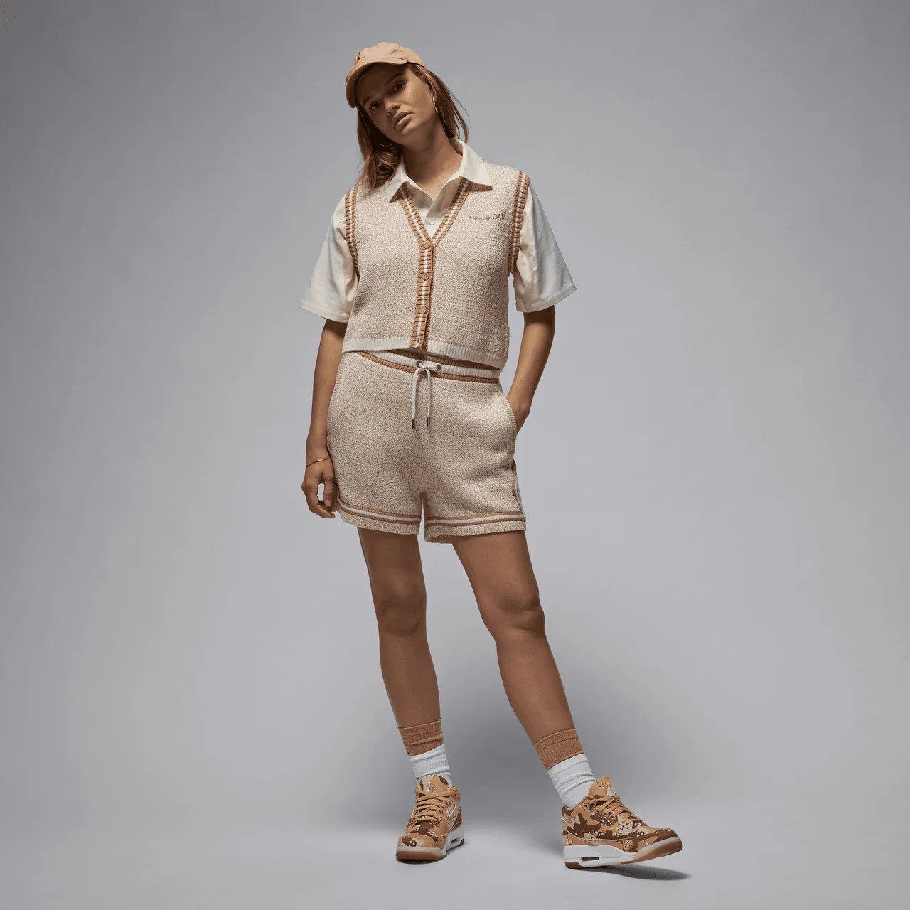 Wmns Air Jordan Knit Short - Image 7