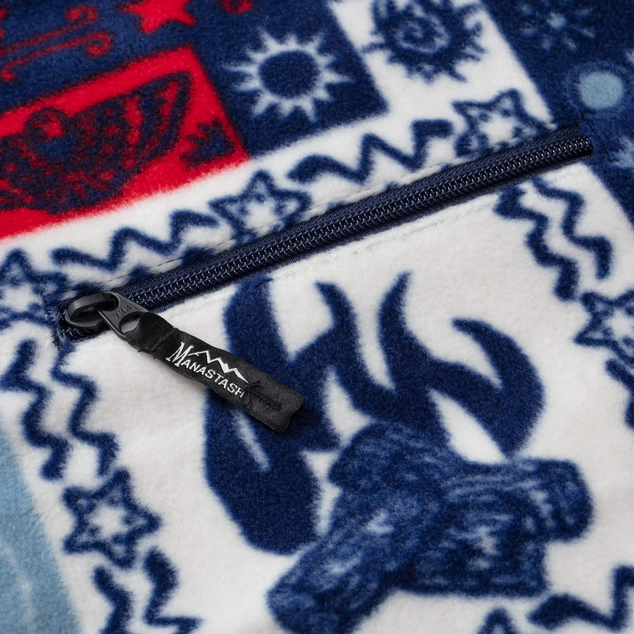 Bandana Fleece Jacket - Image 4