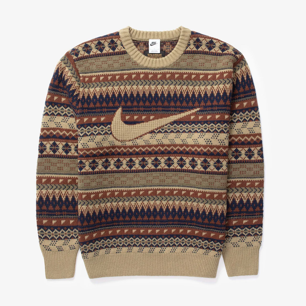 Life Fair Isle Swoosh Sweater