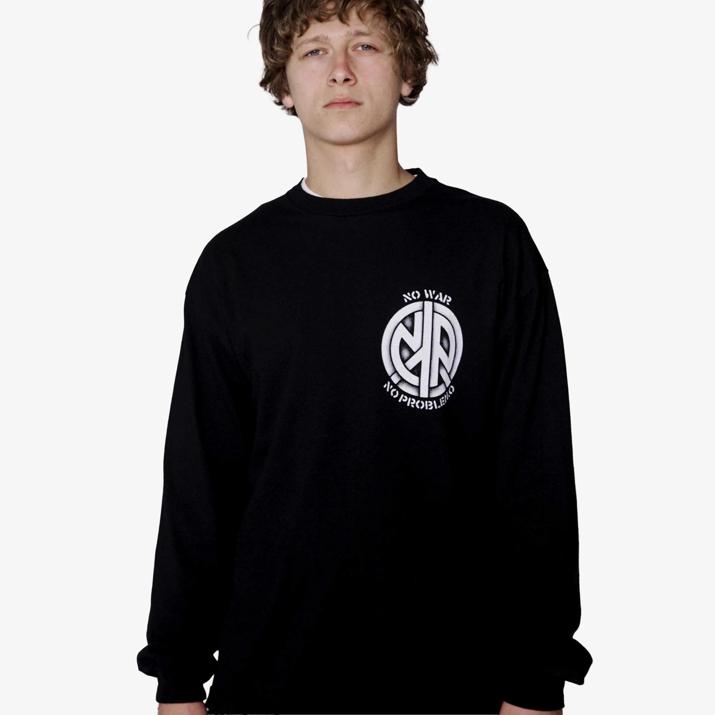 No War Long Sleeve Tee - Image 2