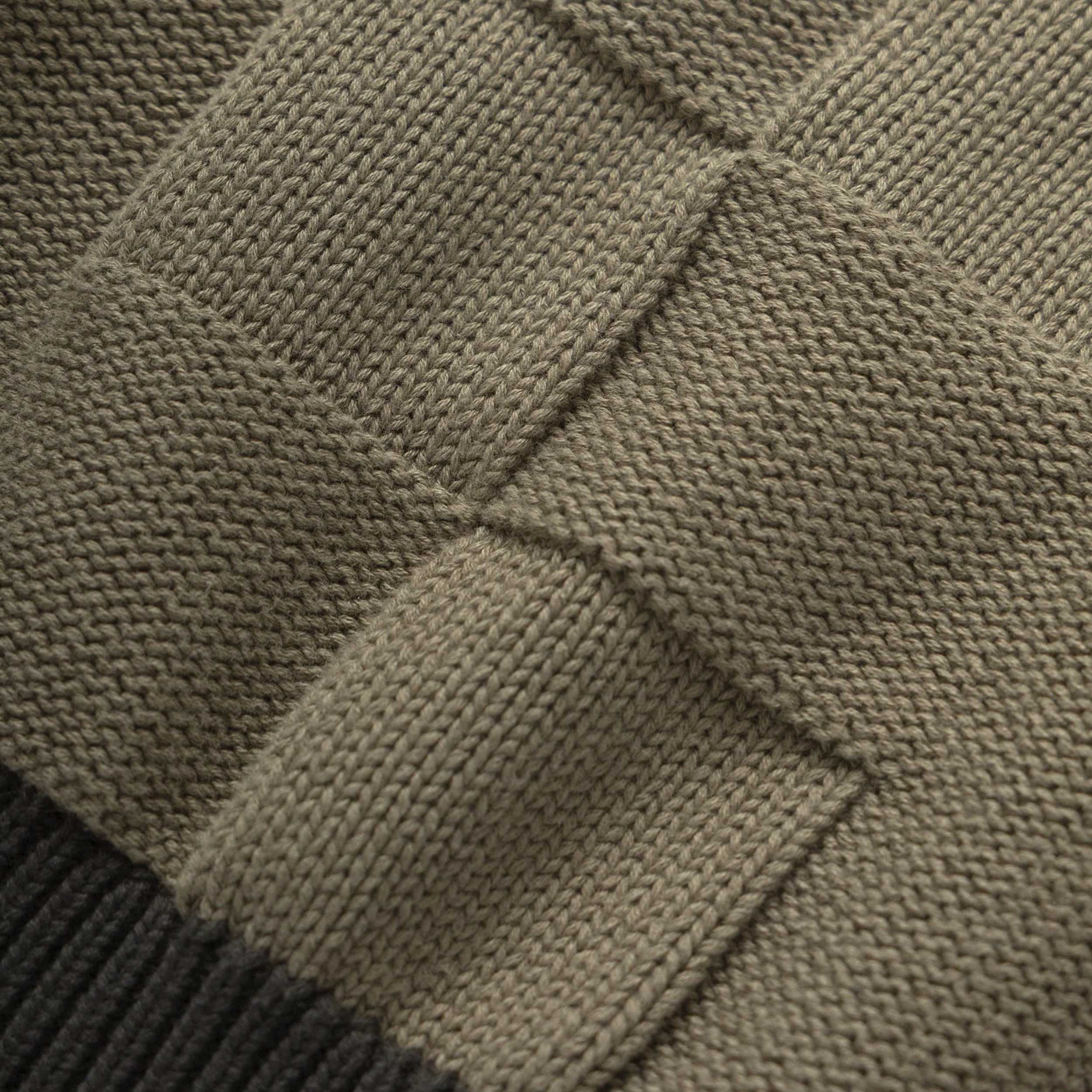 Check Panel Cardigan - Image 4