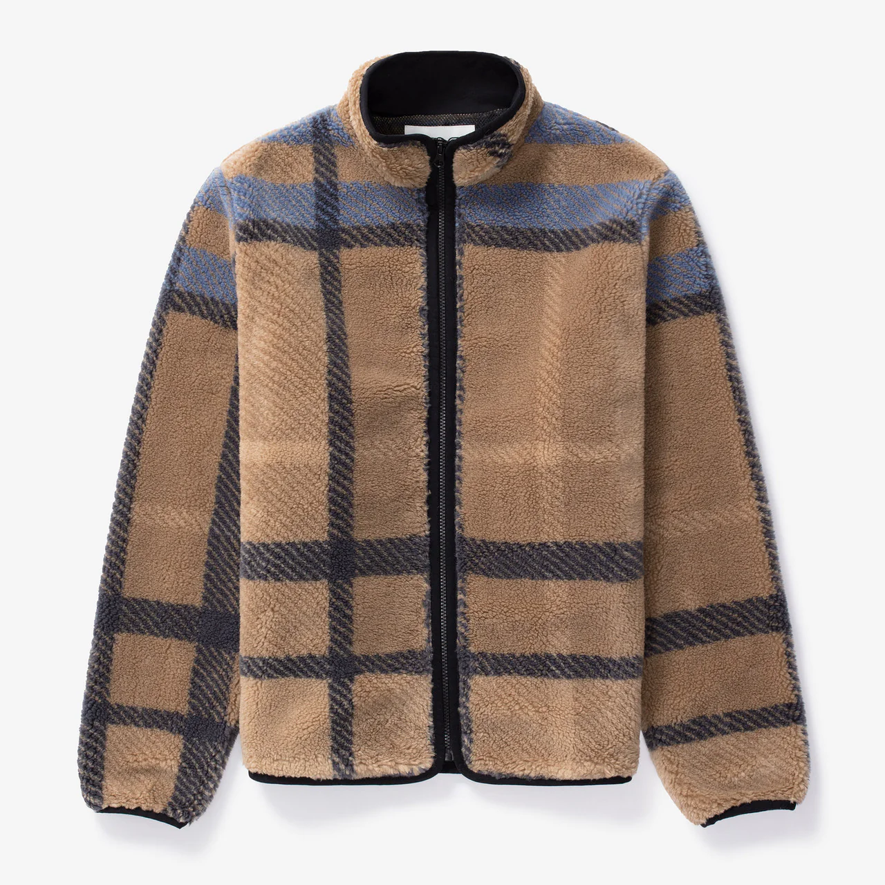 Plaid Fleece Jacket