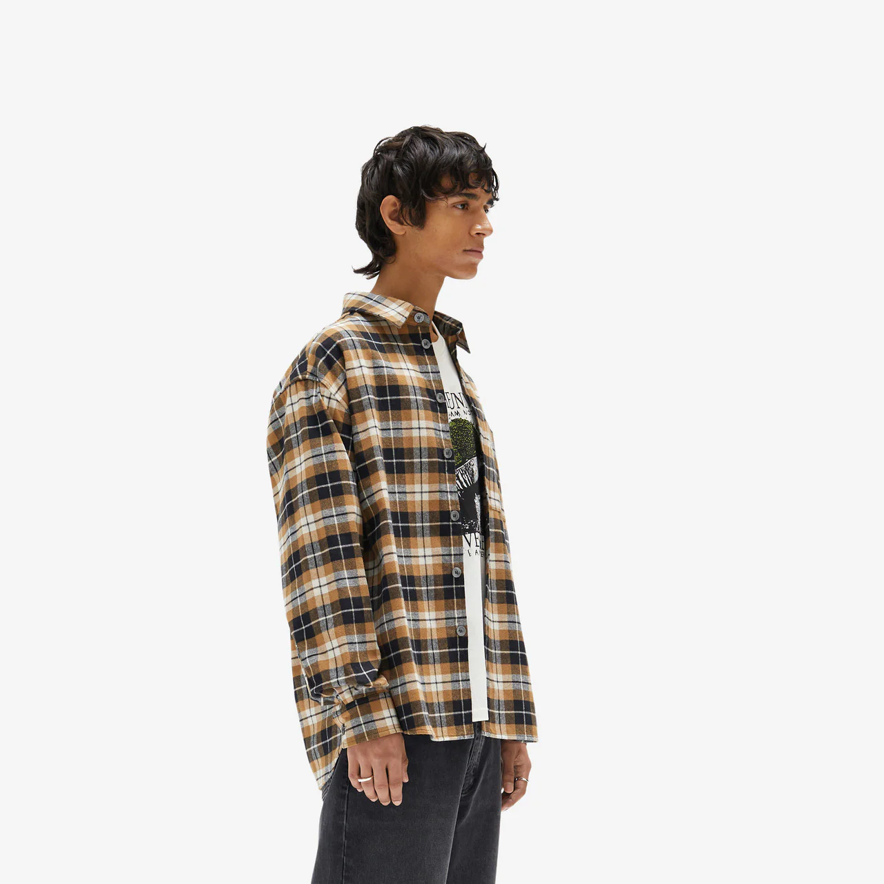 Recycled Cotton Flannel Shirt - Image 4