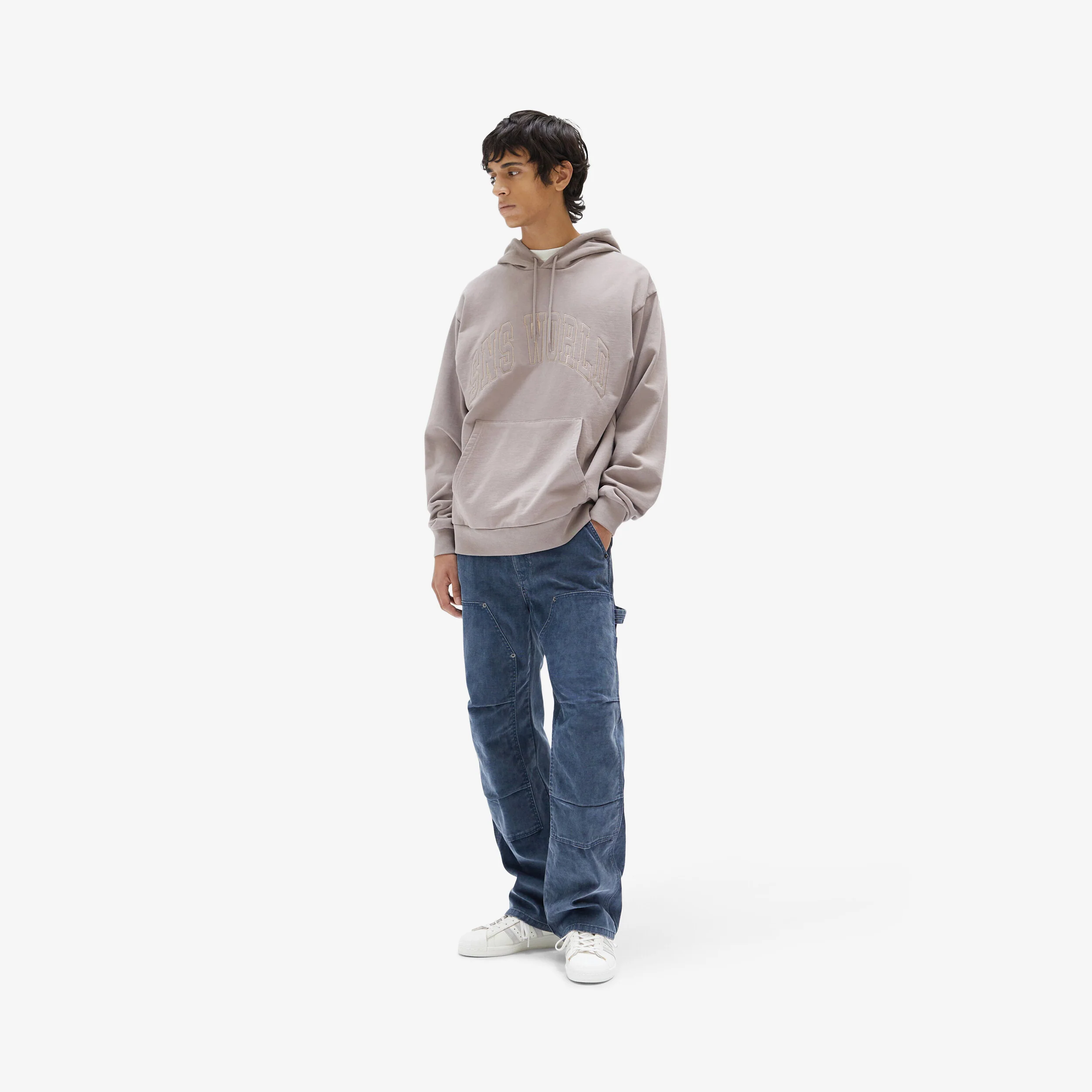 World Arch Tonal Hoodie - Image 5
