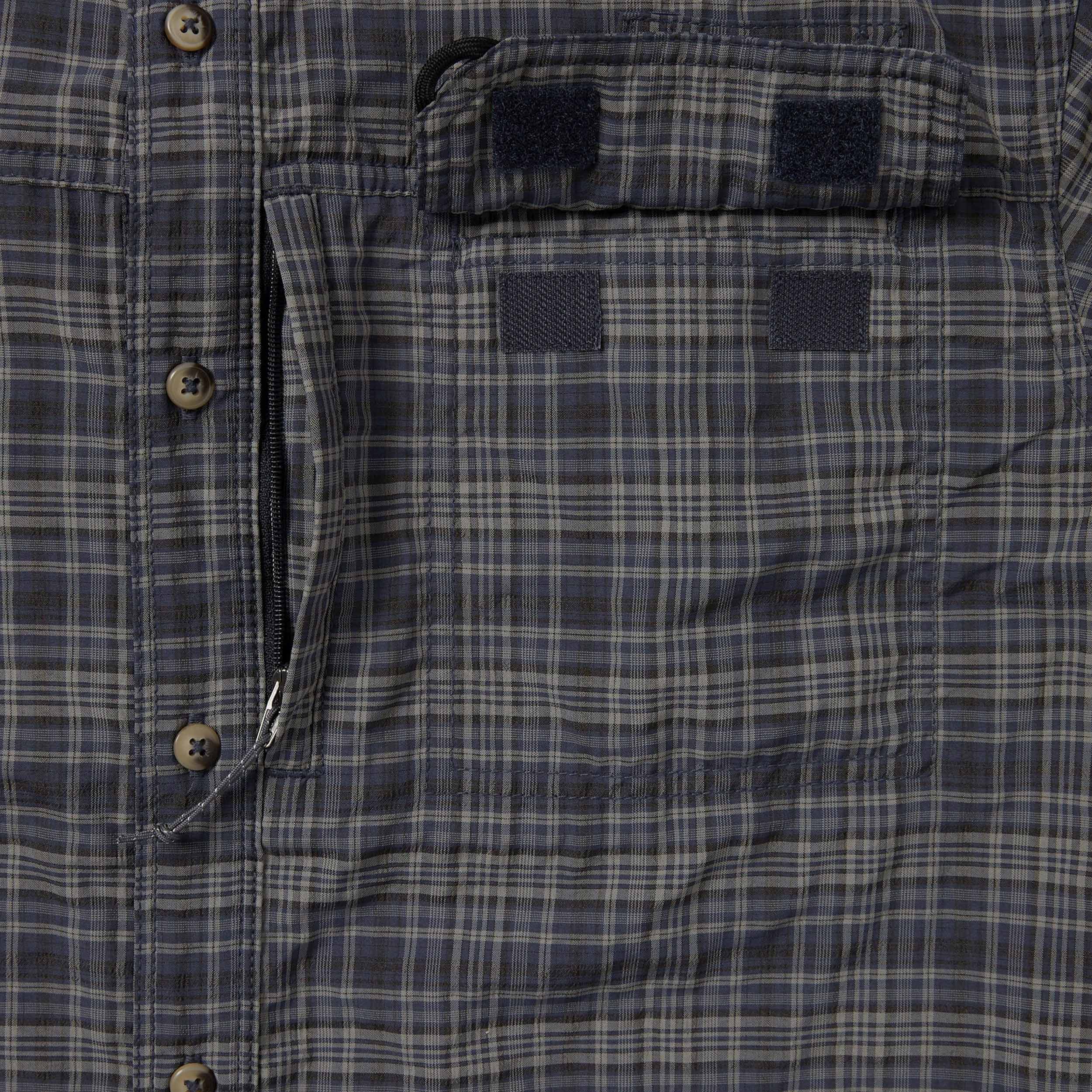 Plaid Short Sleeve Fishing Shirt - Image 4